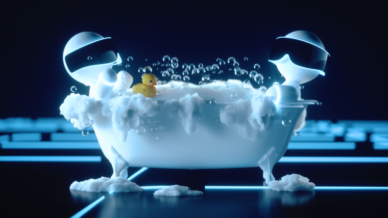 Minions in bathtub 2